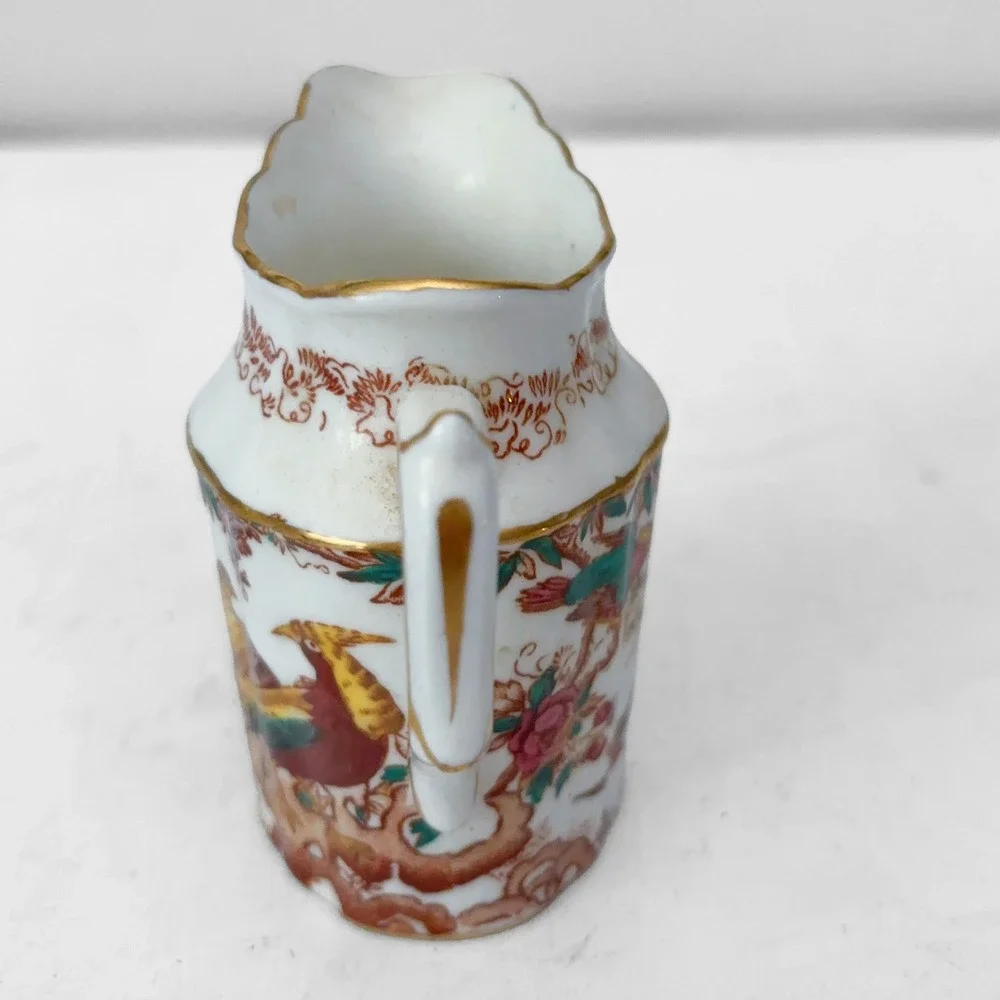 VTG Royal Crown Derby Olde Avesbury Bone China Miniature Creamer England XIV